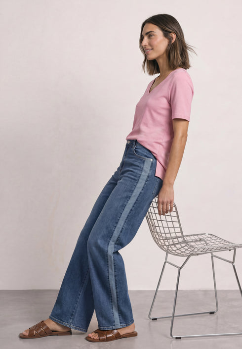 Street One - Style heart neck Ada 1/2 sleeve - 325094