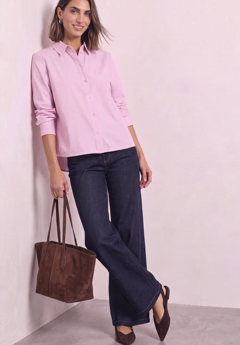 Street One - Oxford shirtcollar blouse - 346944