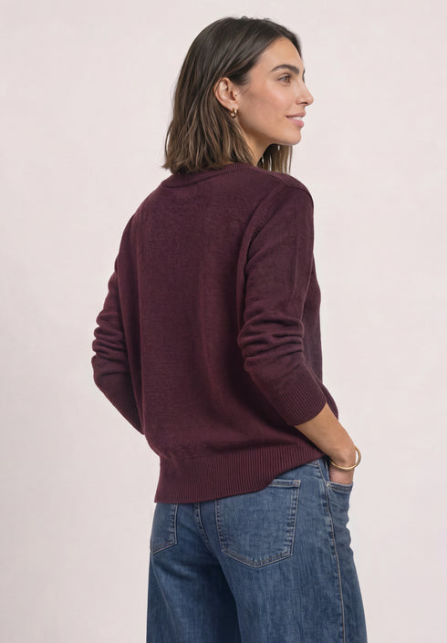 Street One - LTD QR cosy sweater u-boat - 303958