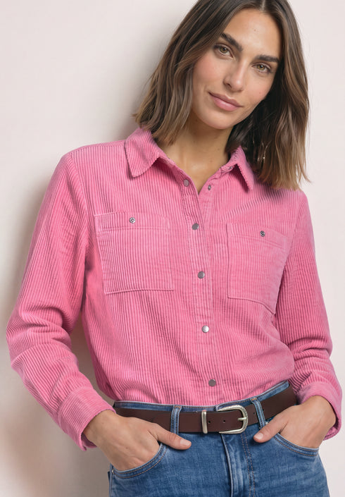 Street One - LTD QR Courduroy shirtcollar - 346941