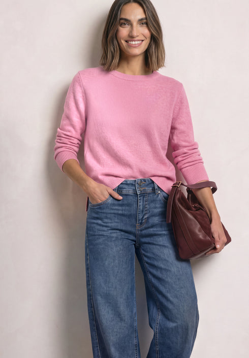 Street One - LTD QR cosy sweater u-boat - 303958