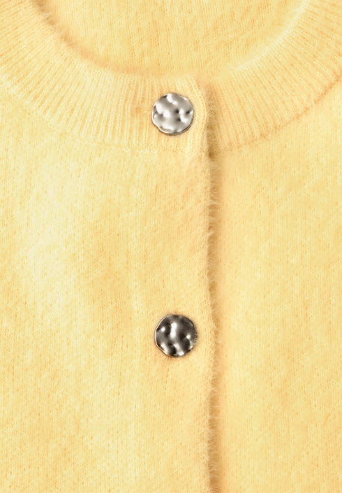 Street One - fluffy short sleeve cardigan - 254241