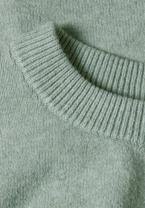 Street One - LTD QR cosy puffy sleeve sweater - 303967