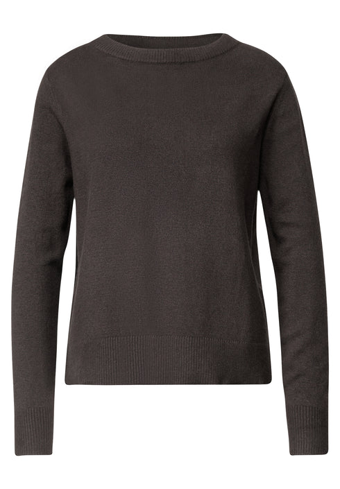 Street One - LTD QR cosy sweater u-boat - 303958