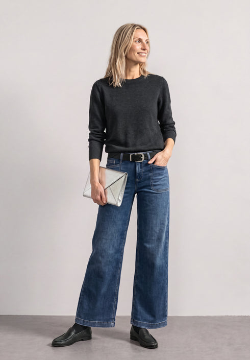 Street One - QR Style Emee Wide Leg - Länge 30 - 381184