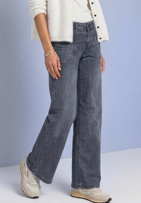 Street One - QR Style Emee Wide Leg - Länge 30 - 381193