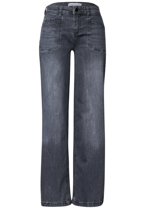 Street One - QR Style Emee Wide Leg - Länge 30 - 381193