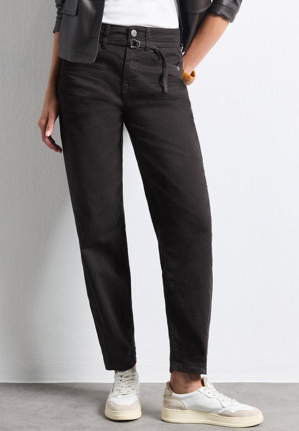Street One - Highwaist Style Karlie Barrel - Länge 28 - 381387