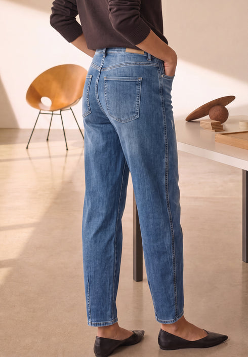 Street One - Highwaist Style Riley Relaxed Barrel - Länge 28 - 381568