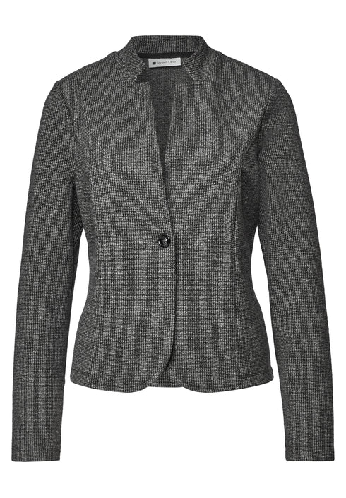 Street One - QR Small Houndstooth Blazer - 213208
