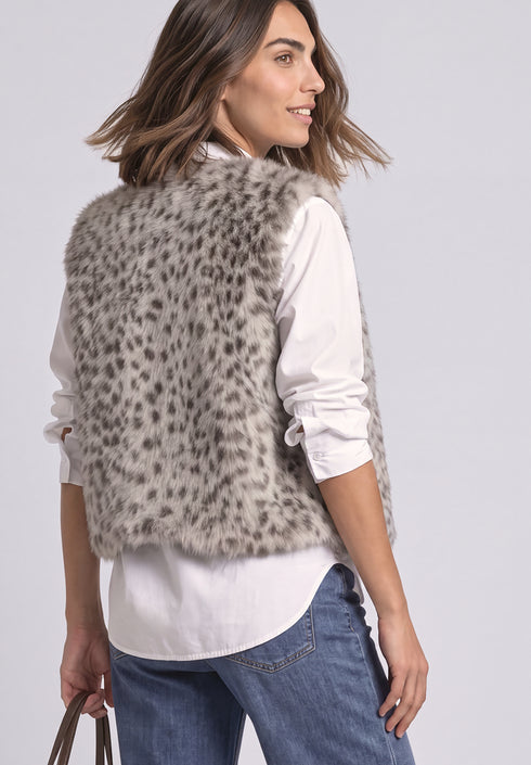 Street One - Fake Fur Vest - 220337