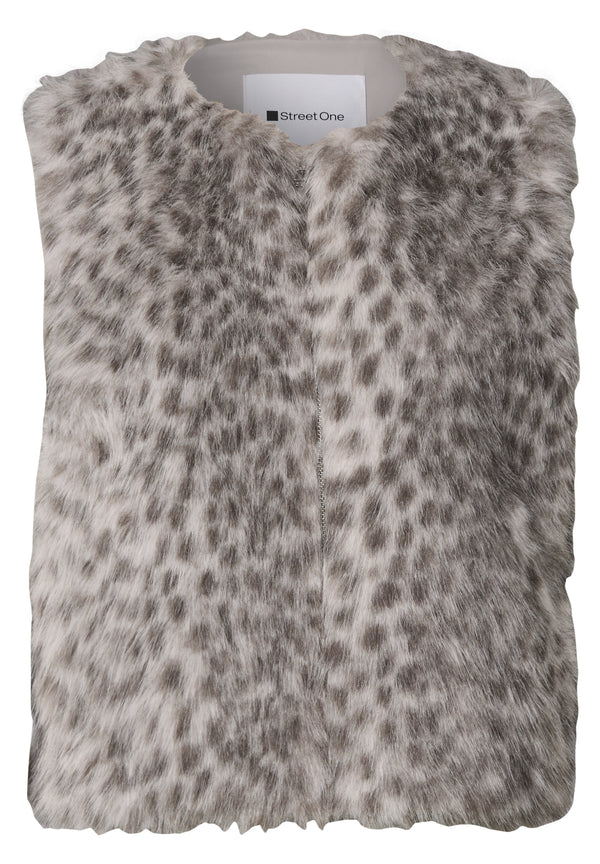 Street One - Fake Fur Vest - 220337