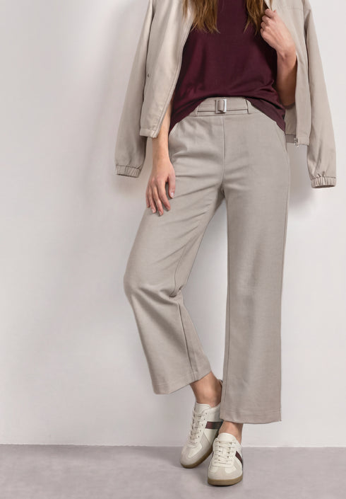 Street One - High Waist Culotte mit Schnallendetail - 381359