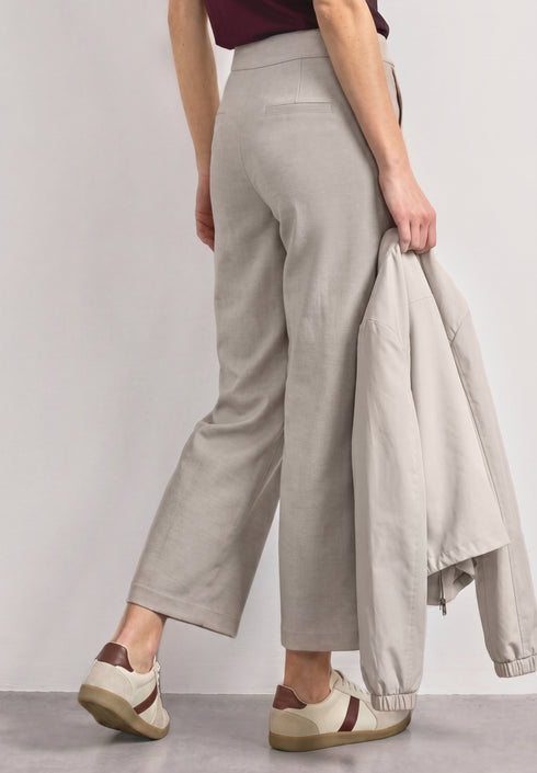 Street One - High Waist Culotte mit Schnallendetail - 381359