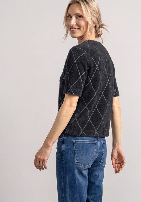 Street One - LTD QR fluffy shirt - 326168