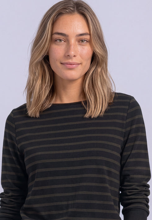 Street One - LTD QR basic yds u-boat shirt - 325895