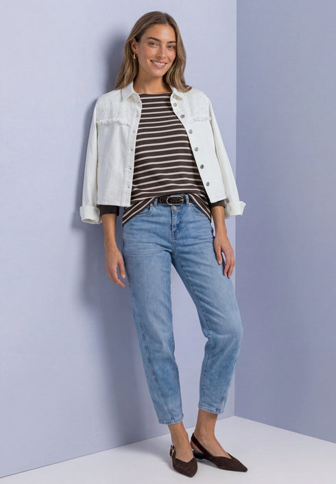 Street One - basic yds u-boat shirt - 325698