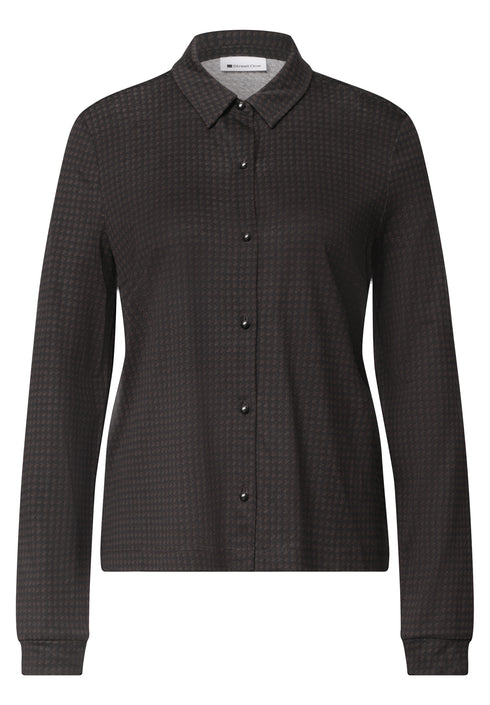 Street One - LTD QR printed jersey blouse - A326069