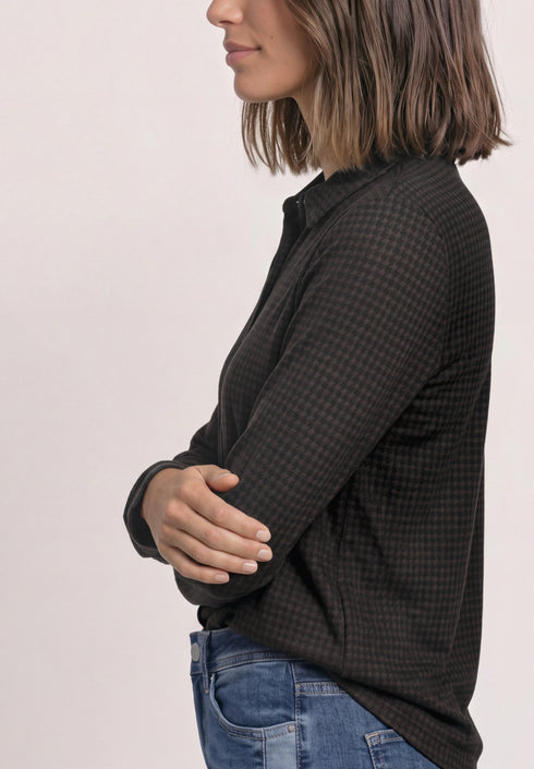Street One - LTD QR printed jersey blouse - A326069