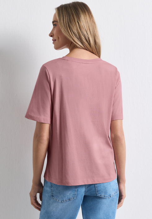 Street One - photo print shirt - 325718