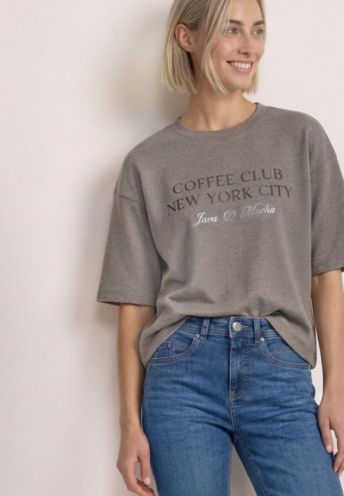 Street One - Short Boxy Crewneck - 303982
