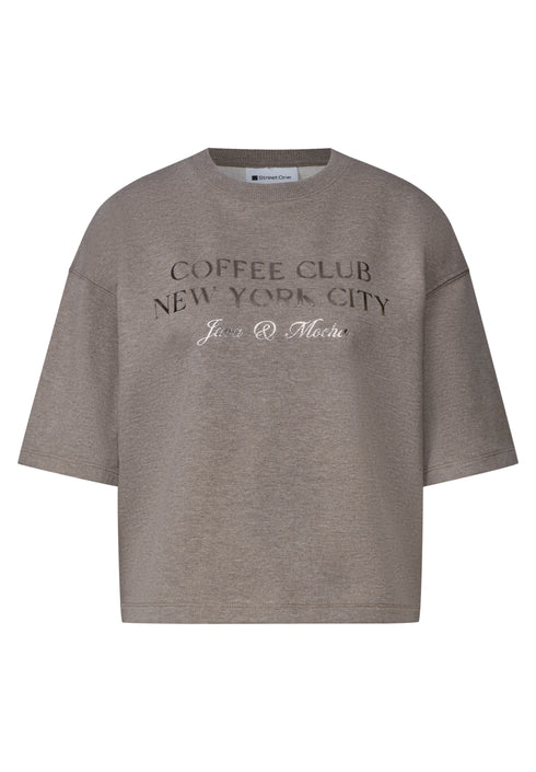 Street One - Short Boxy Crewneck - 303982