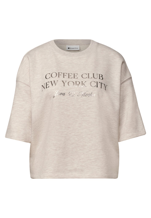 Street One - Short Boxy Crewneck - 303982