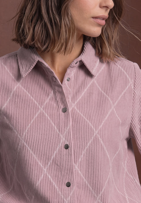 Street One - LTD QR Corduroy overshirt - 347097