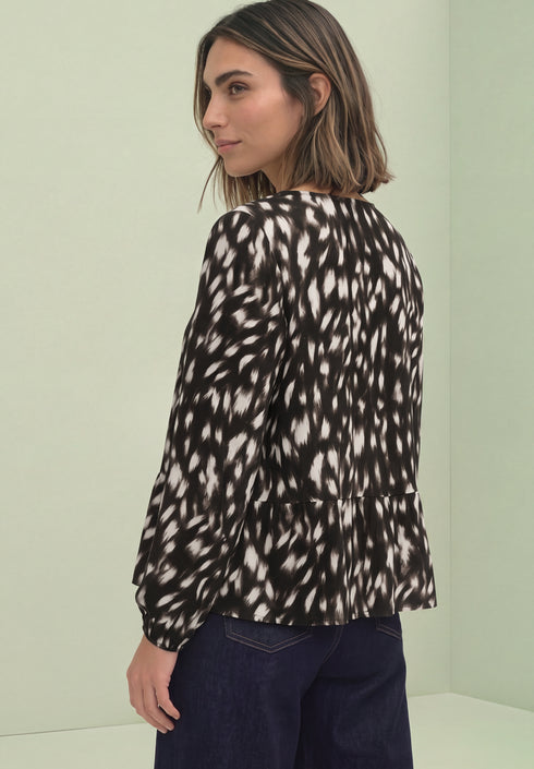 Street One - LTD QR Tunicblouse with peplum - 347015
