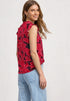 Street One LTD QR printed matmix volant Tshirt 325461