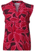 Street One LTD QR printed matmix volant Tshirt 325461