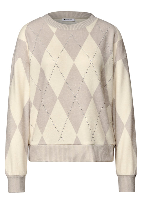 Street One - LTD QR soft printed shirt - 326075