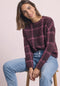 Street One - LTD QR soft multi color check - 325843