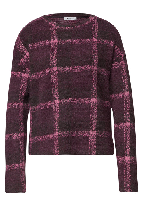 Street One - LTD QR soft multi color check - 325843