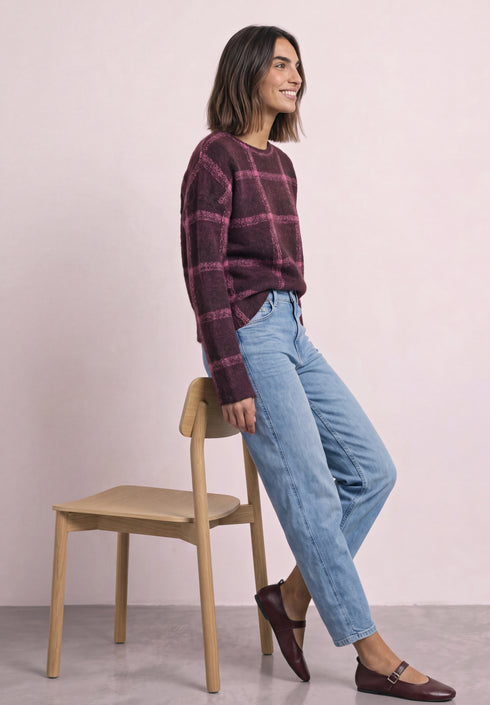 Street One - LTD QR soft multi color check - 325843
