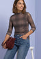 Street One - LTD QR printed mesh round neck - 325858