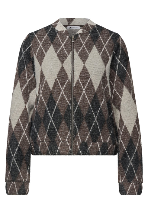 Street One - fluffy dessin jacket - 326066