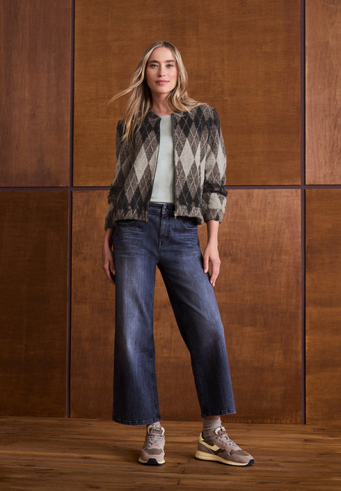 Street One - fluffy dessin jacket - 326066