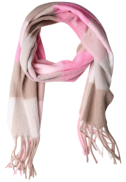 Street One - Light Big Cosy Madras Longscarf - 573272
