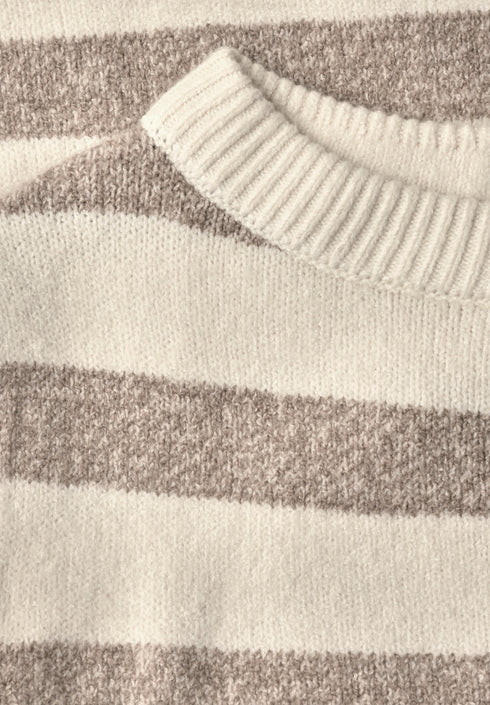 Street One - LTD QR cosy striped sweater - 303959
