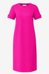 Street One Midi-Kleid mit Rundhals und Knöpfen