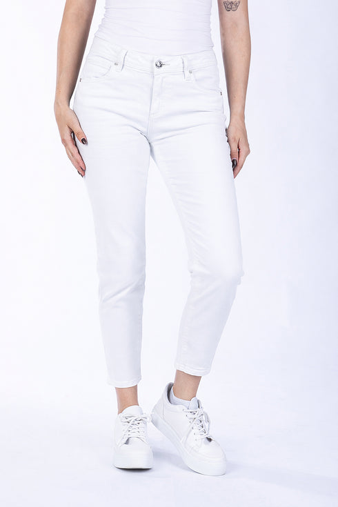 Blue Monkey 57Ava 30834B Basic Denim High Ankle Fit - Länge 27